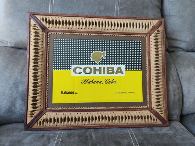 Cuadro de Habanos Cohiba