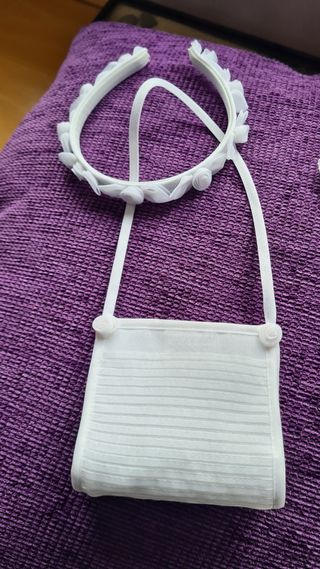 Bolso y accesorios primera comunión