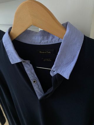 2 polo massimo dutti talla s/m
