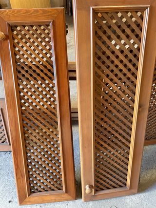 Muebles de cocina en madera de pino