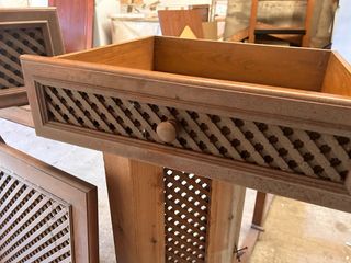 Muebles de cocina en madera de pino