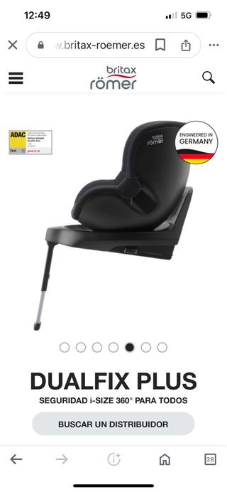 Silla de coche Britax Römer SICT inside