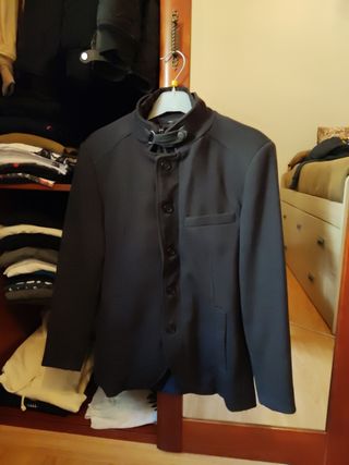 Chaqueta vestir entallada hombre talla S