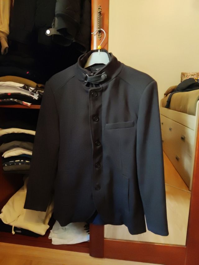 Chaqueta vestir entallada hombre talla S