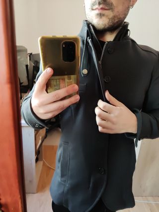 Chaqueta vestir entallada hombre talla S