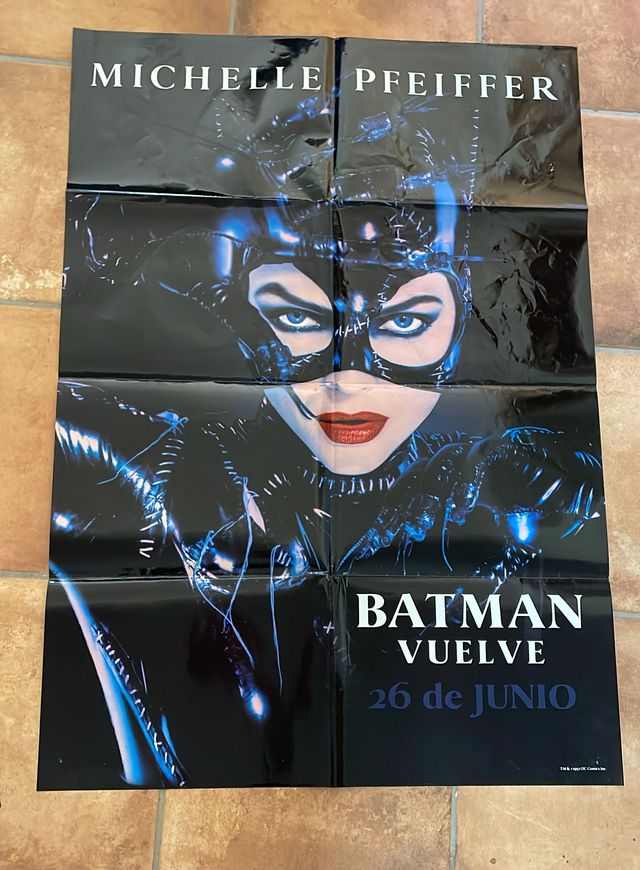 BATMAN VUELVE CARTEL CINE ORIGINAL 