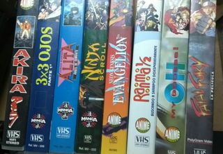 Manga, Anime VHS.