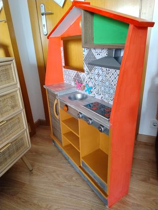 🎁 Cocina de juguete, en madera. Regalo Reyes