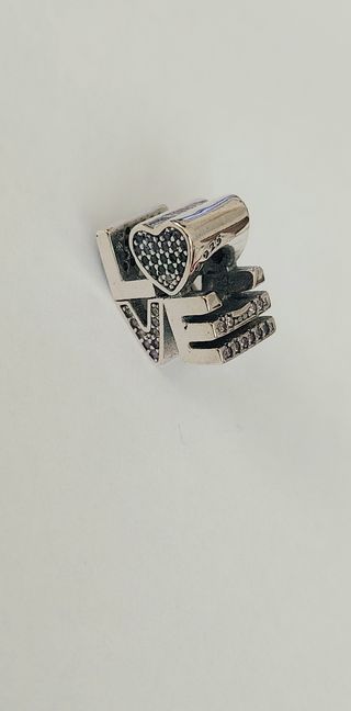 Charm plata Amor