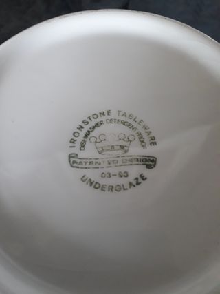 2 pzs grandes IRONSTONE vintage fuente honda/plana