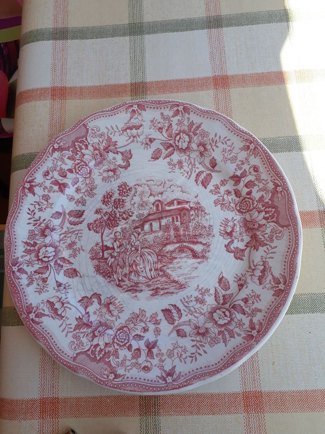 2 pzs grandes IRONSTONE vintage fuente honda/plana