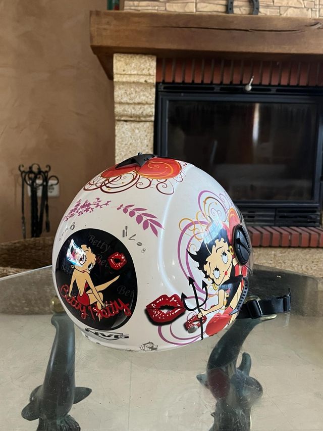 Casco de moto infantil