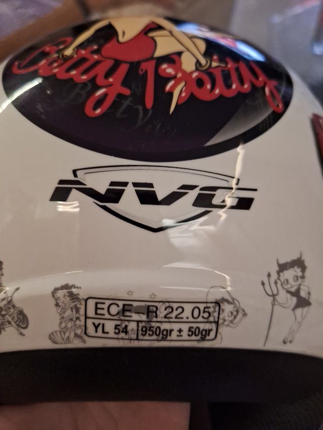 Casco de moto infantil