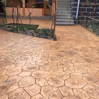 Hormigón impreso y matiennimento