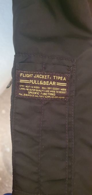 Chaqueta aviador PULL & BEAR (Talla XL)