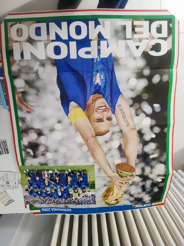 Germany 2006 poster Italia campioni del mondo