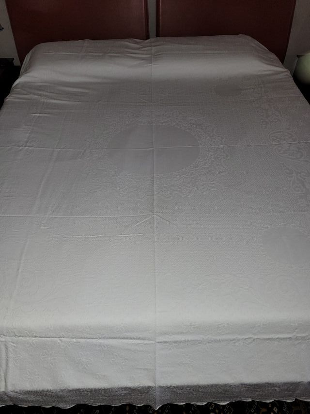 Copriletto matrimoniale in cotone