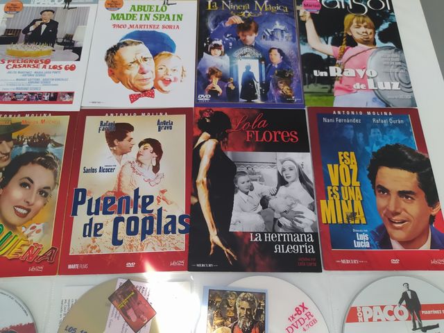 Peliculas cine español y otras en CD