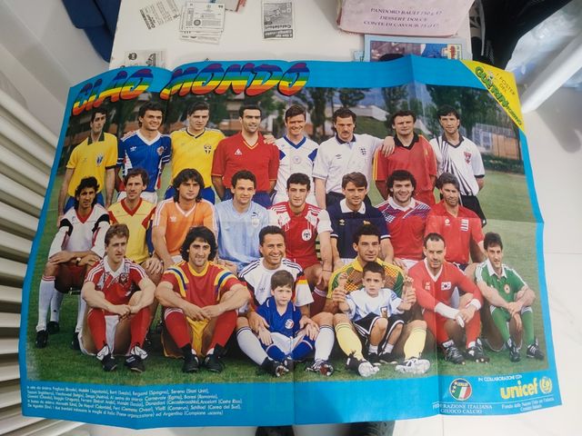 Poster Italia campioni del mondo espana