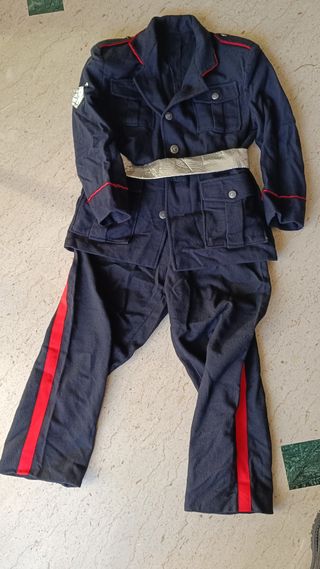 Costume carnevale carabiniere 