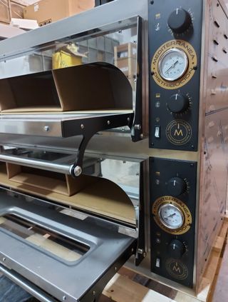 HORNO PARA PIZZA 3+3 de 35cm ø