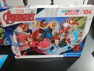 2 puzzles 200/104 peças avengers Educa Clementoni