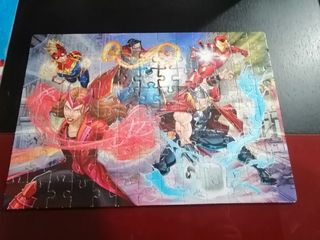 2 puzzles 200/104 peças avengers Educa Clementoni