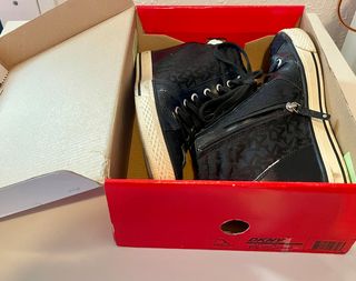 BOTINES CON CORDONES DKNY NEGRAS MUJER TALLA 39