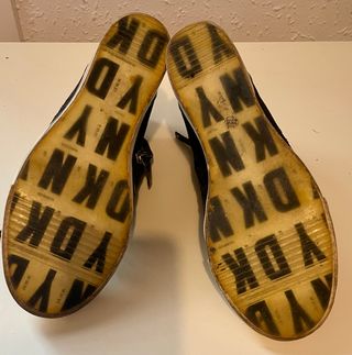 BOTINES CON CORDONES DKNY NEGRAS MUJER TALLA 39