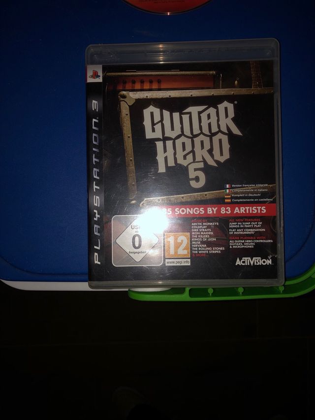 ps3 guitar hero 5 83 artisti