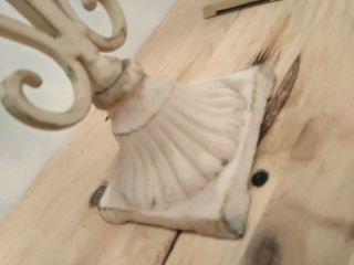 2 castiçais vintage em ferro ENVELHECIDO 40cm