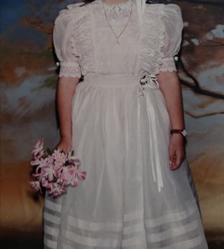 Vestido comunion hecho a mano