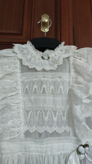 Vestido comunion hecho a mano