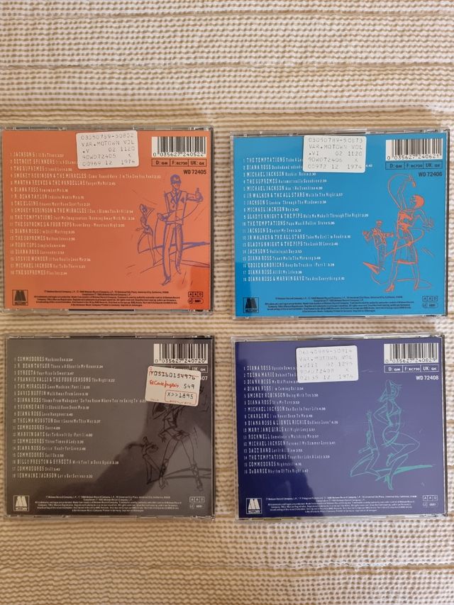 MOTOWN Hits of Gold (4 CDs)