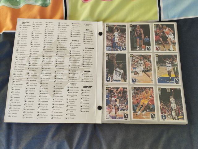 🏀 NBA album 1994 /1995 jordan completo faltan 8