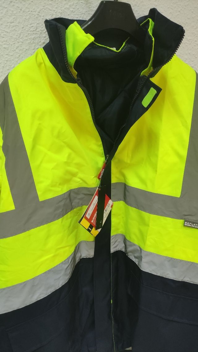 ⚡Anorak Parka Reflectante 4 en 1 2XL