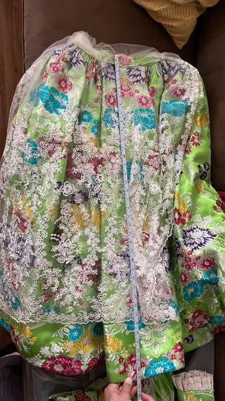 Traje de fallera niña