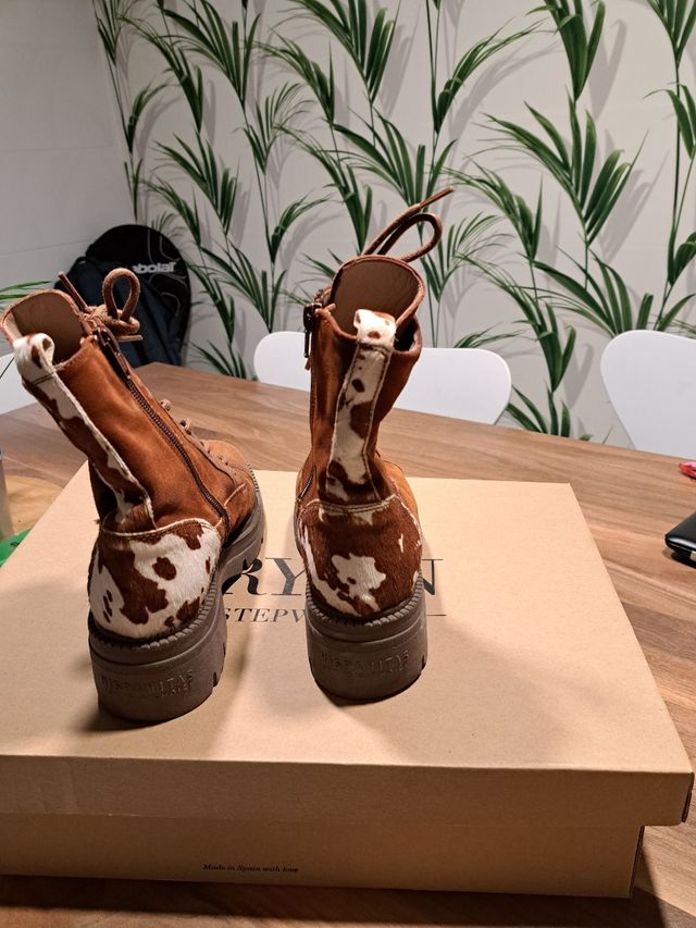 Botines Hispanitas Camel 38