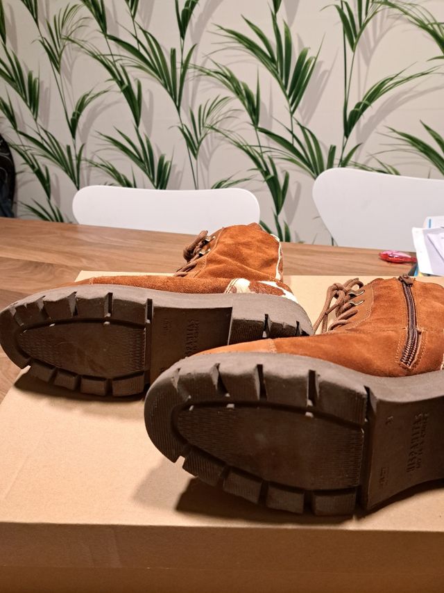 Botines Hispanitas Camel 38