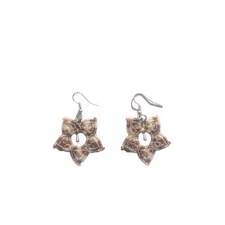 Pendientes artesanales de Macramé
