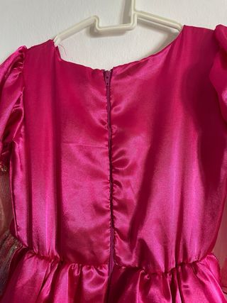 Disfraz vestido de Barbie