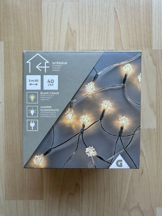 Luz Parpadeante Blanco Calido