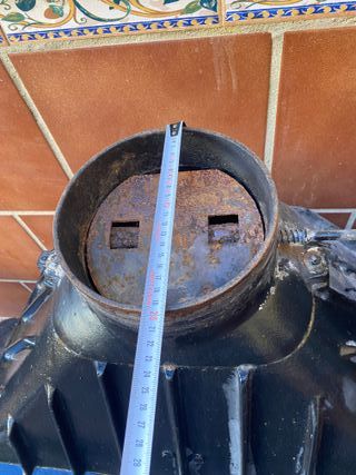 Chimenea de fundición