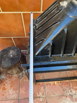 Chimenea de fundición