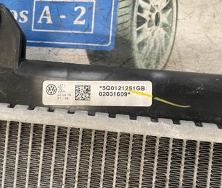RADIADOR AGUA LEON 3 GOLF VII 1.4TDI/2.0TDI
