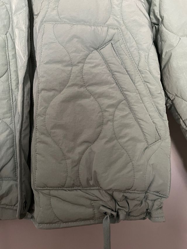 Chaquetón de mujer, azul celeste, talla L