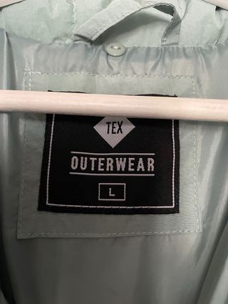 Chaquetón de mujer, azul celeste, talla L