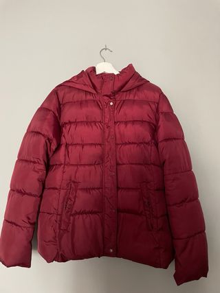 Chaqueton rojo granate talla XL