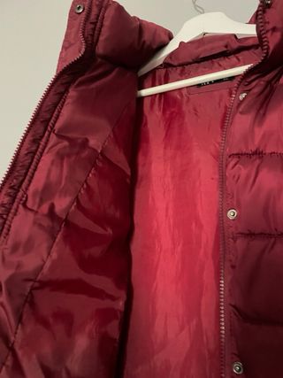 Chaqueton rojo granate talla XL