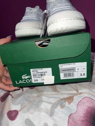 TENIS LACOSTE MUJER